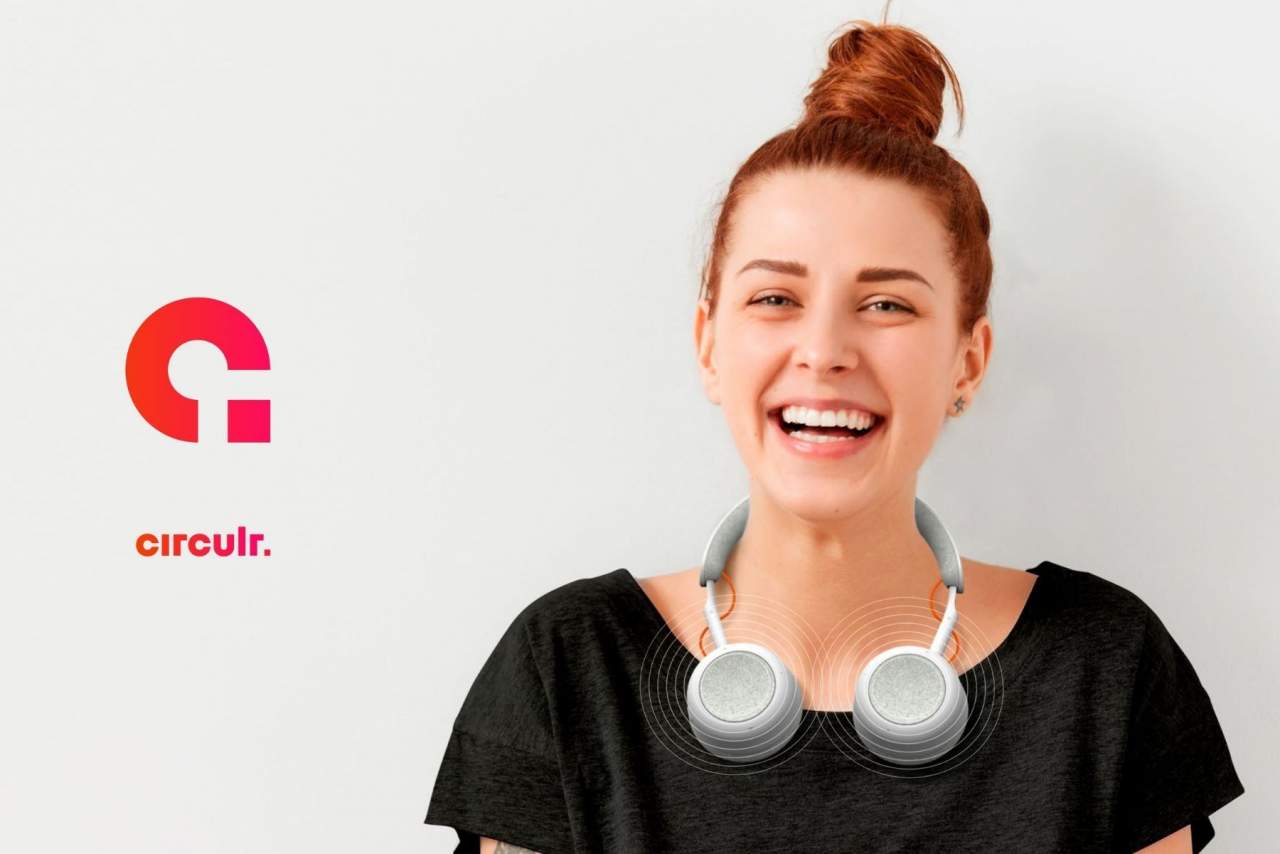 La startup española Circulr Sound crea una nueva categoría de auriculares con inteligencia artificial: Neckphones