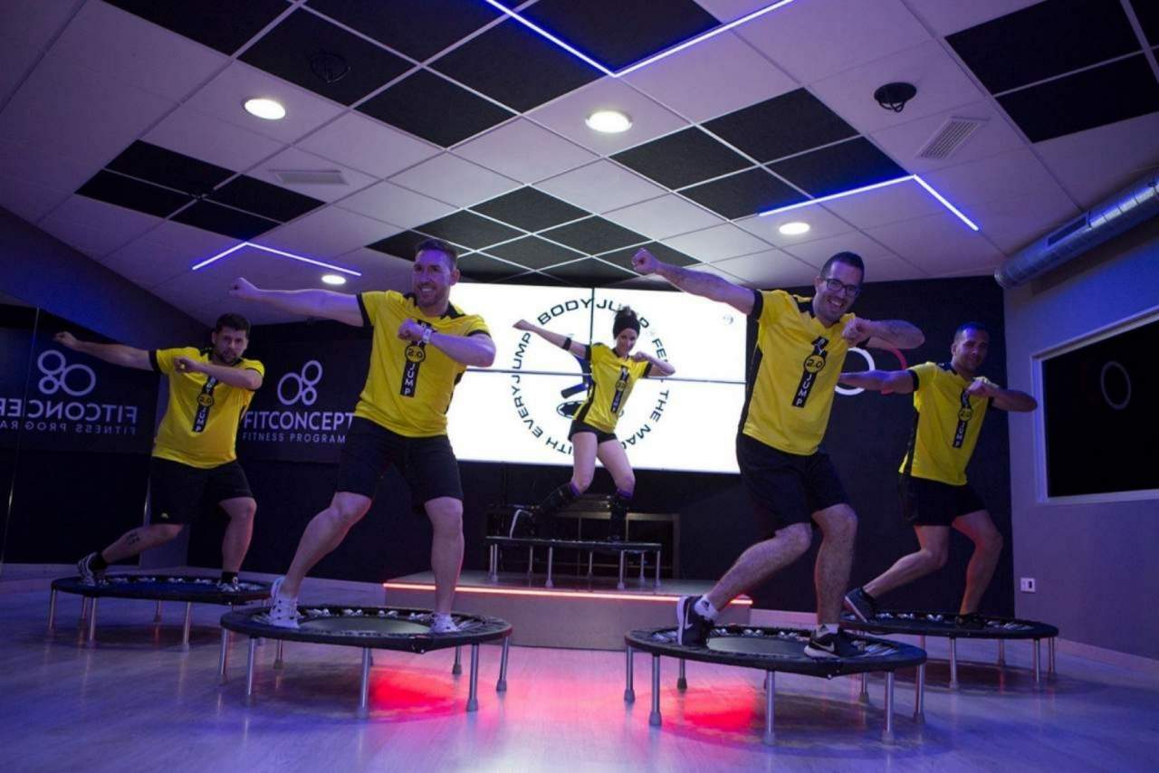 FitconceptPro: Bodyjump, el primer y único entrenamiento creado en España sobre un mini-trampolín
