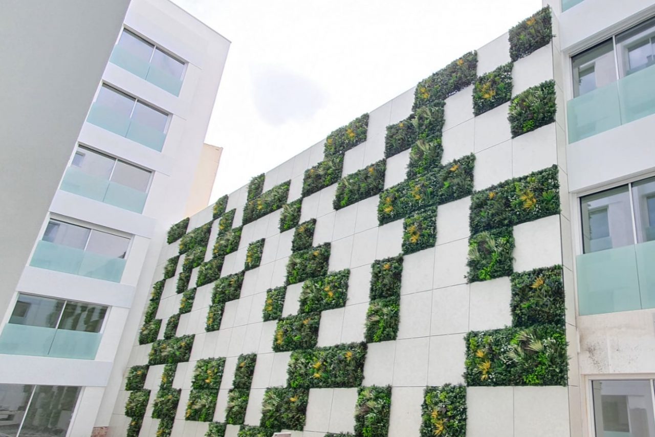 Unicesped define el jardín vertical artificial como la tendencia de esta década