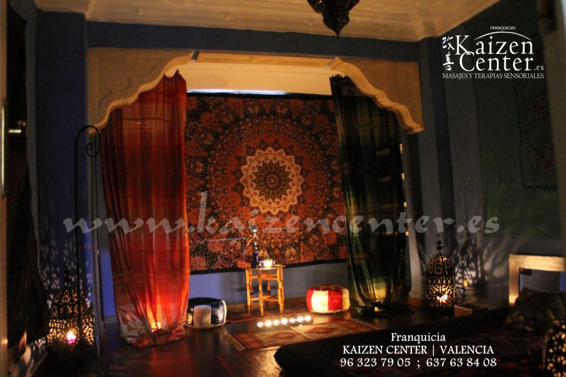 Centro de masajes tematizado en Valencia: Kaizen Center
