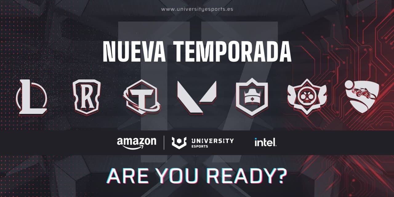 Arrancan las inscripciones de la 7ª temporada de Amazon UNIVERSITY Esports, en la que participarán 76 universidades