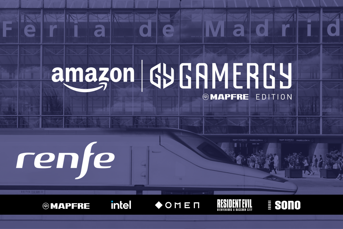 RENFE se sube al tren del entretenimiento con destino a Amazon GAMERGY MAPFRE Edition