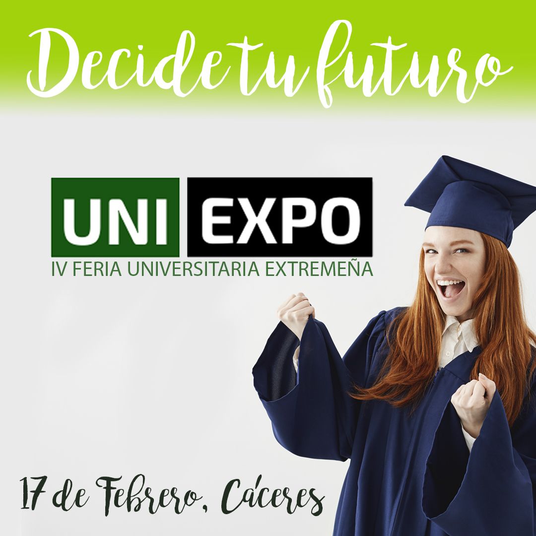 Cáceres acogerá la cuarta edición de UNIEXPO, la única feria de universidades que se celebra en Extremadura