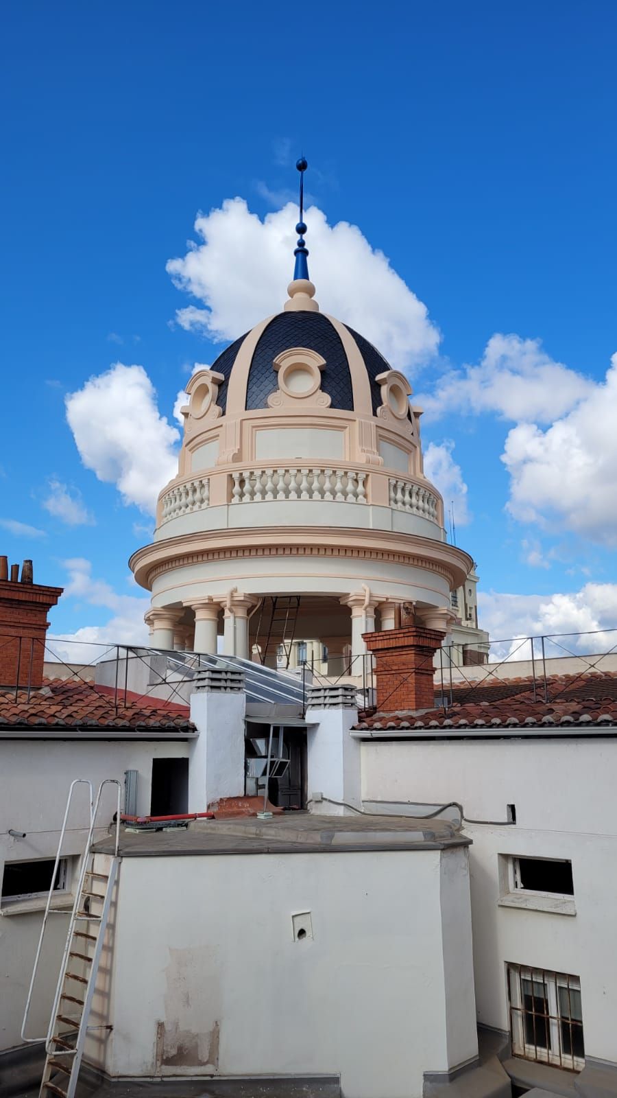 Foto de tejados de pizarra  Andrés Ramos Madrid