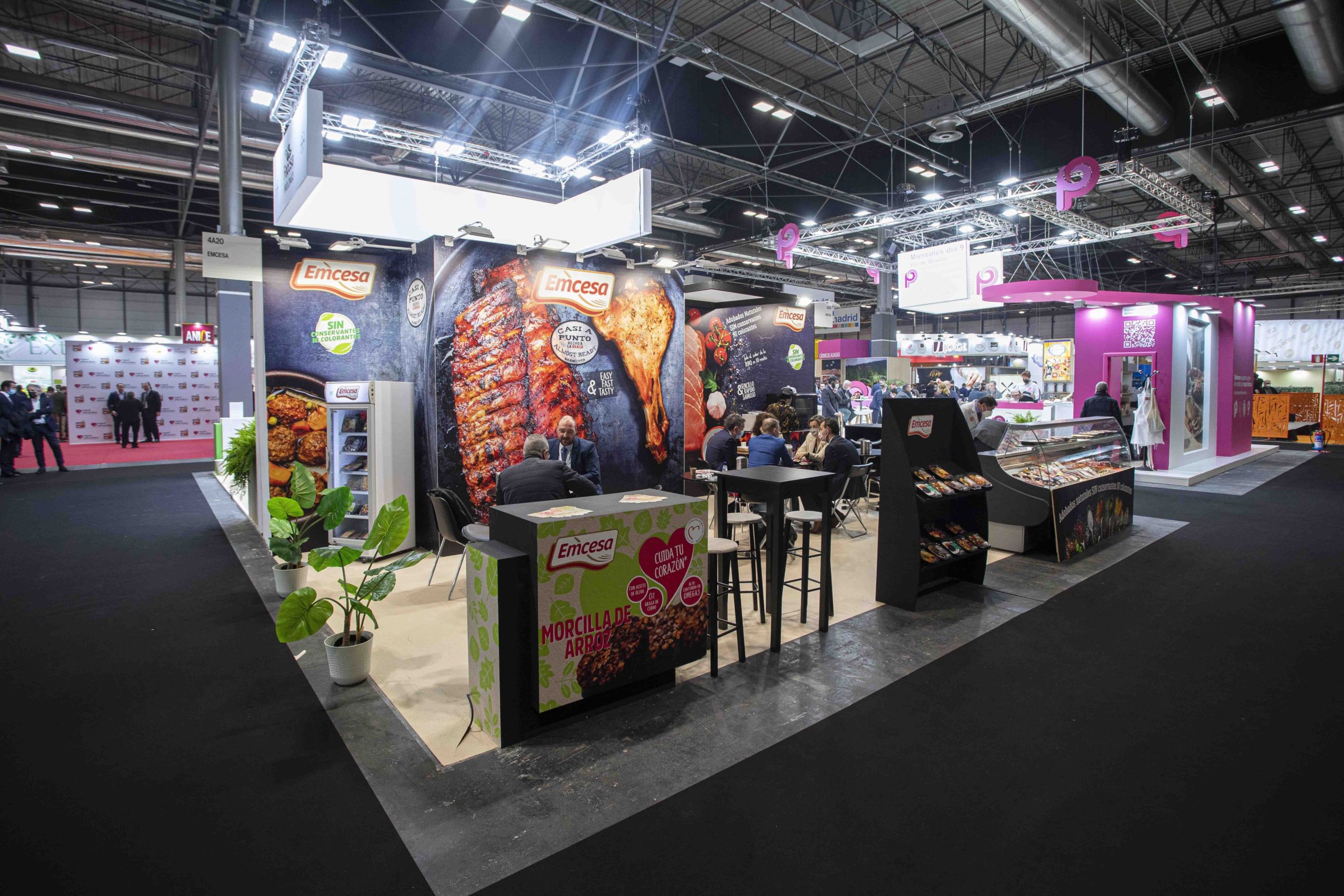 Los platos preparados de Emcesa conquistan paladares en Meat Attraction