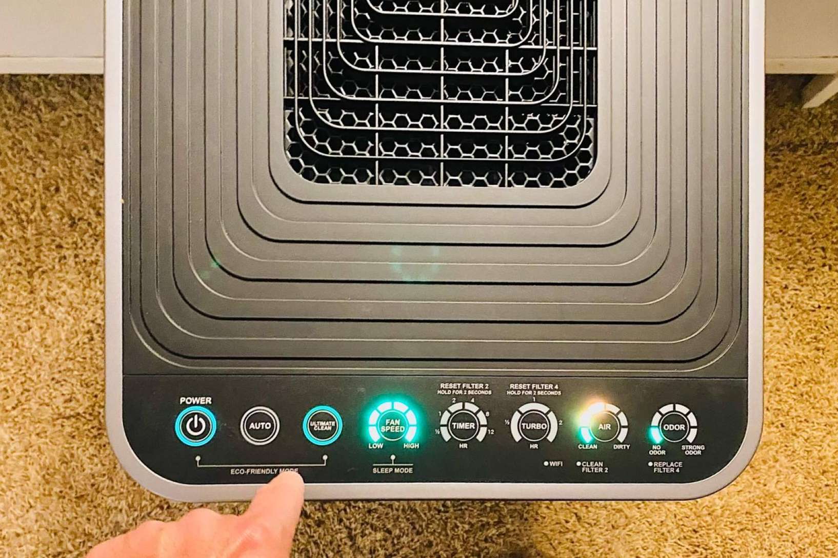 GreenAir propone un diseño y una arquitectura sofisticada para limpiar el aire del hogar de contaminantes