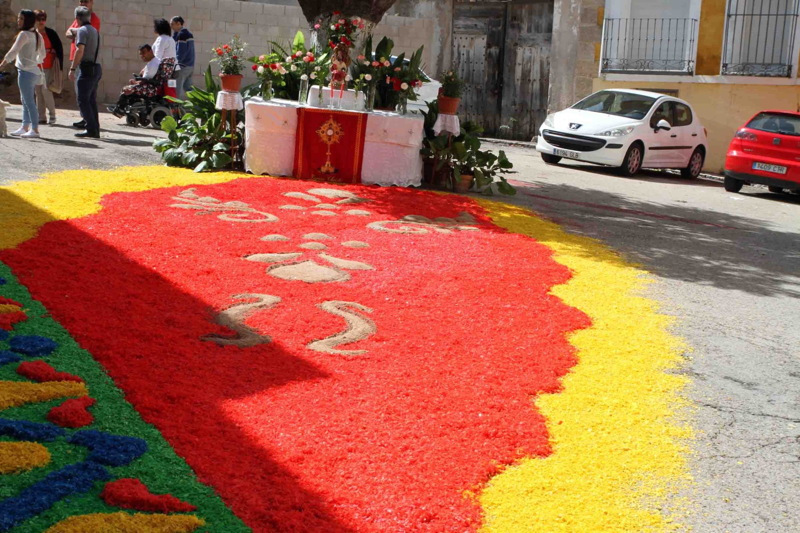 Almonacid de Zorita vuelve a celebrar, con toda su intensidad, la fiesta del Corpus Christi