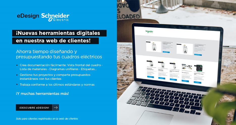 Foto de Nuevo eDesign Terciario de Schneider Electric, ahora también