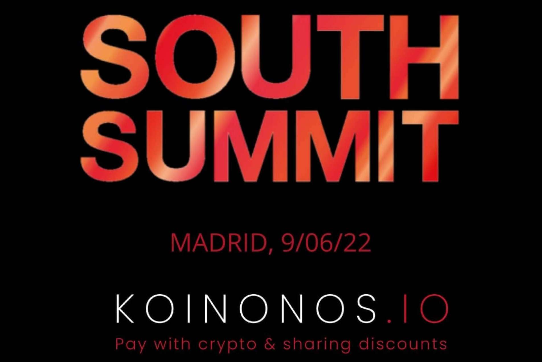 La app para pagar con criptomonedas Koinonos estuvo presente en el South Summit