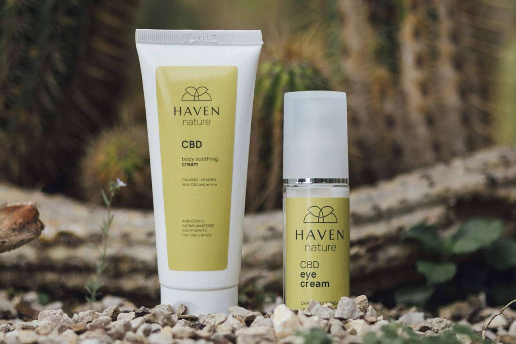 Haven Nature ofrece una crema cannabidiol para mantener la piel firme y minimizar el dolor muscular