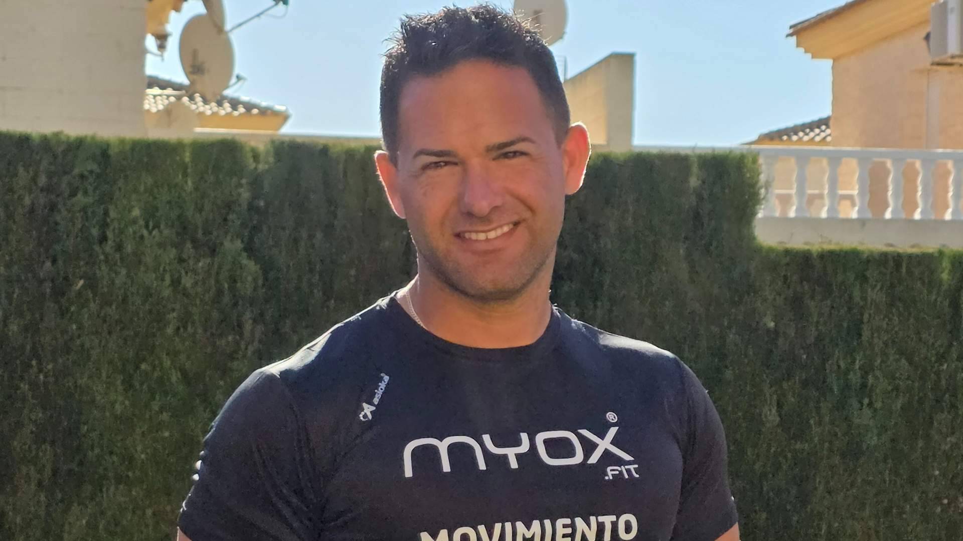 Juan Peris, de Myox, entrenador personal en La Nucía, especialista en salud y longevidad